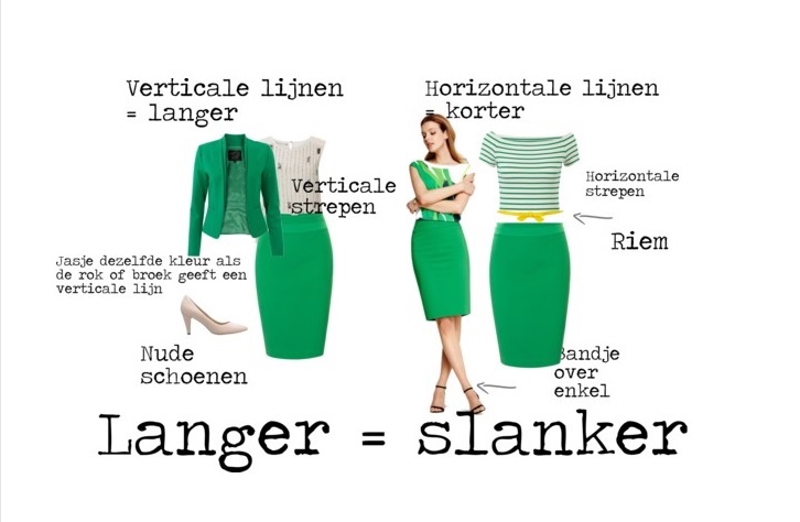 Hoe lijk je lanker slanker? 