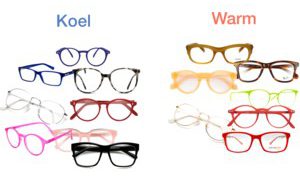 kleur bril uitzoeken