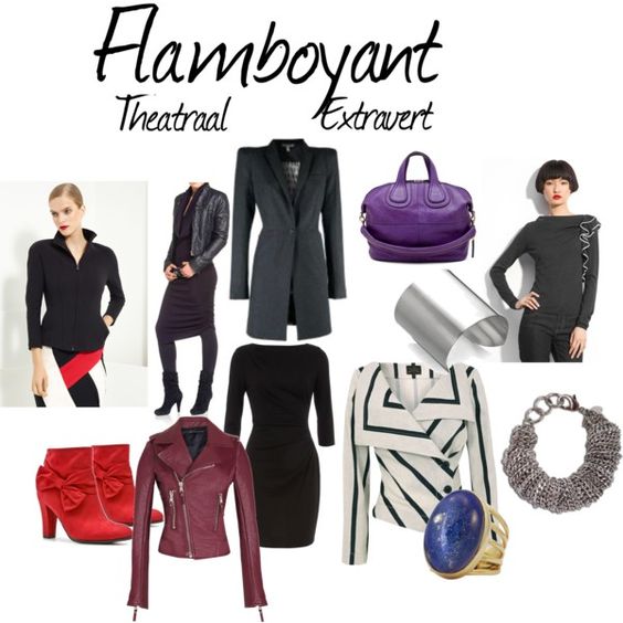 flamboyante kledingstijl